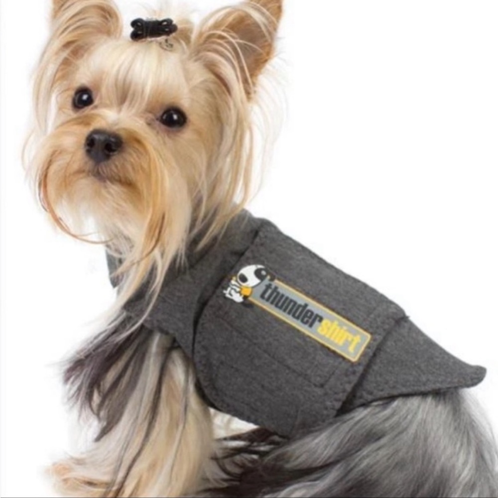 X Small ThunderShirt solid Grey for‎ animals
